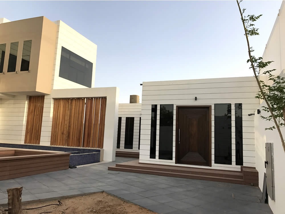 DM Approval for Service Block in Villa